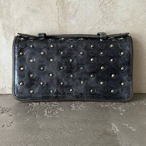 Leather wallet/clutch